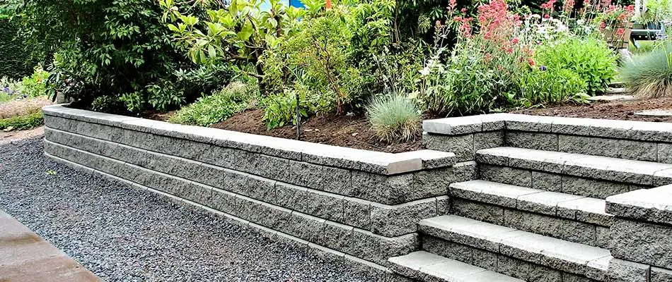 Retaining walls can be built from many different materials, check out these common choices!